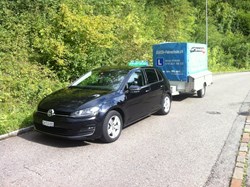 Bild für Kategorie Kategorie BE / Personenwagen mit Anhänger in Winterthur / Schweiz