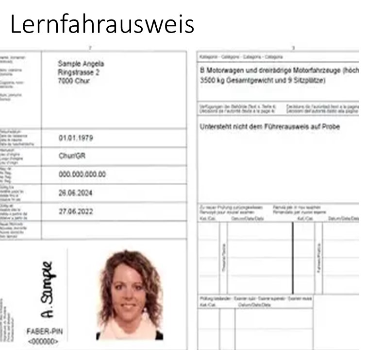 ABCD-Fahrschule Winterthur Online Formular für Lernfahrausweis bestellen 